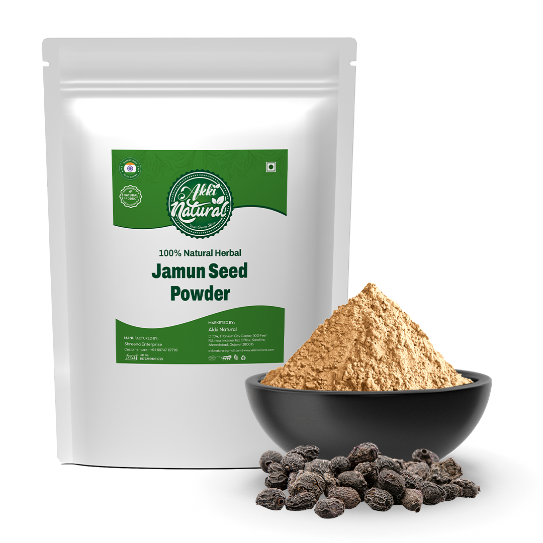 Jamun Seed Powder - Akki Natural Herbal