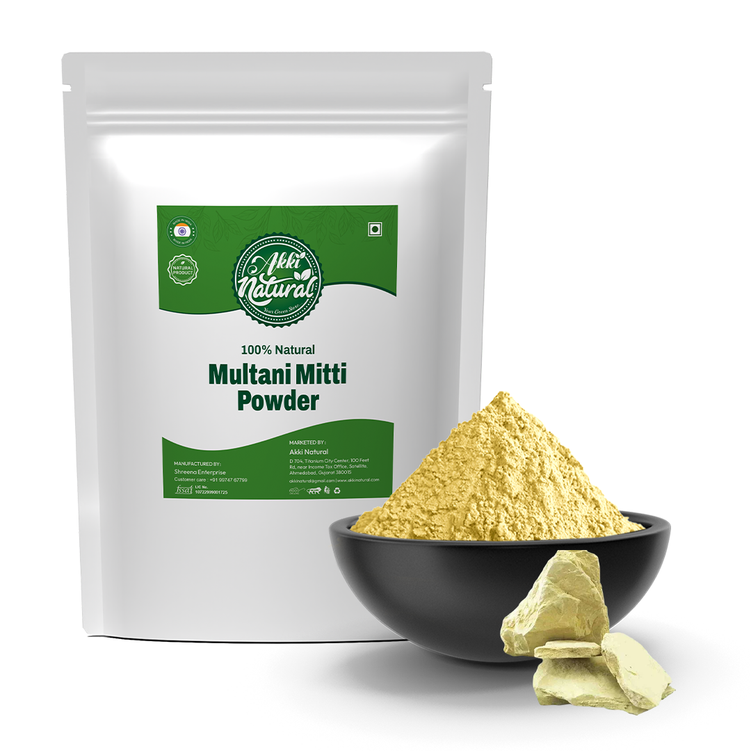 Multani Mitti Powder  | 100% Natural for Skin and Hair care, Bentonite Clay