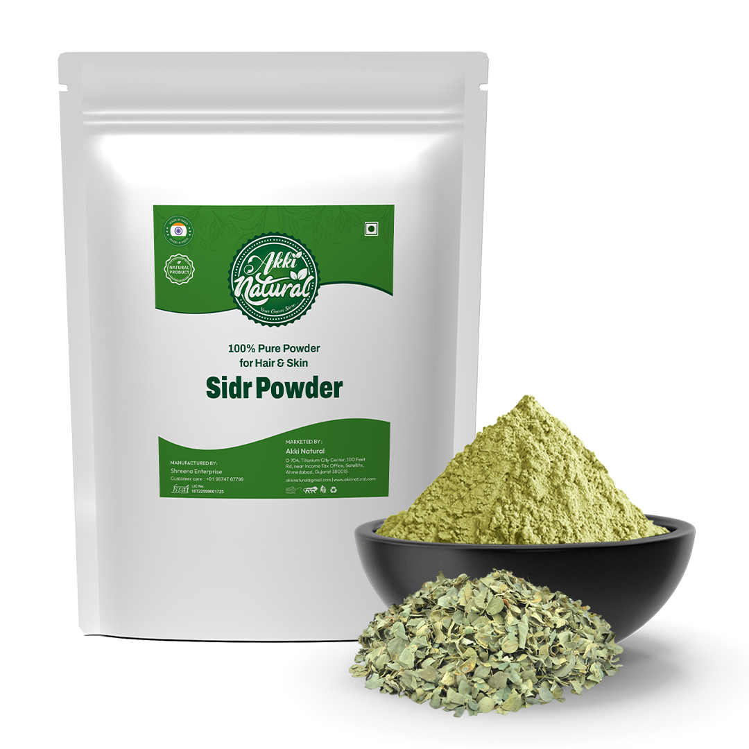 Sidr Powder | 100% Pure Powder for or Hair & Skin | Natural Hair Cleanser & Conditioner
