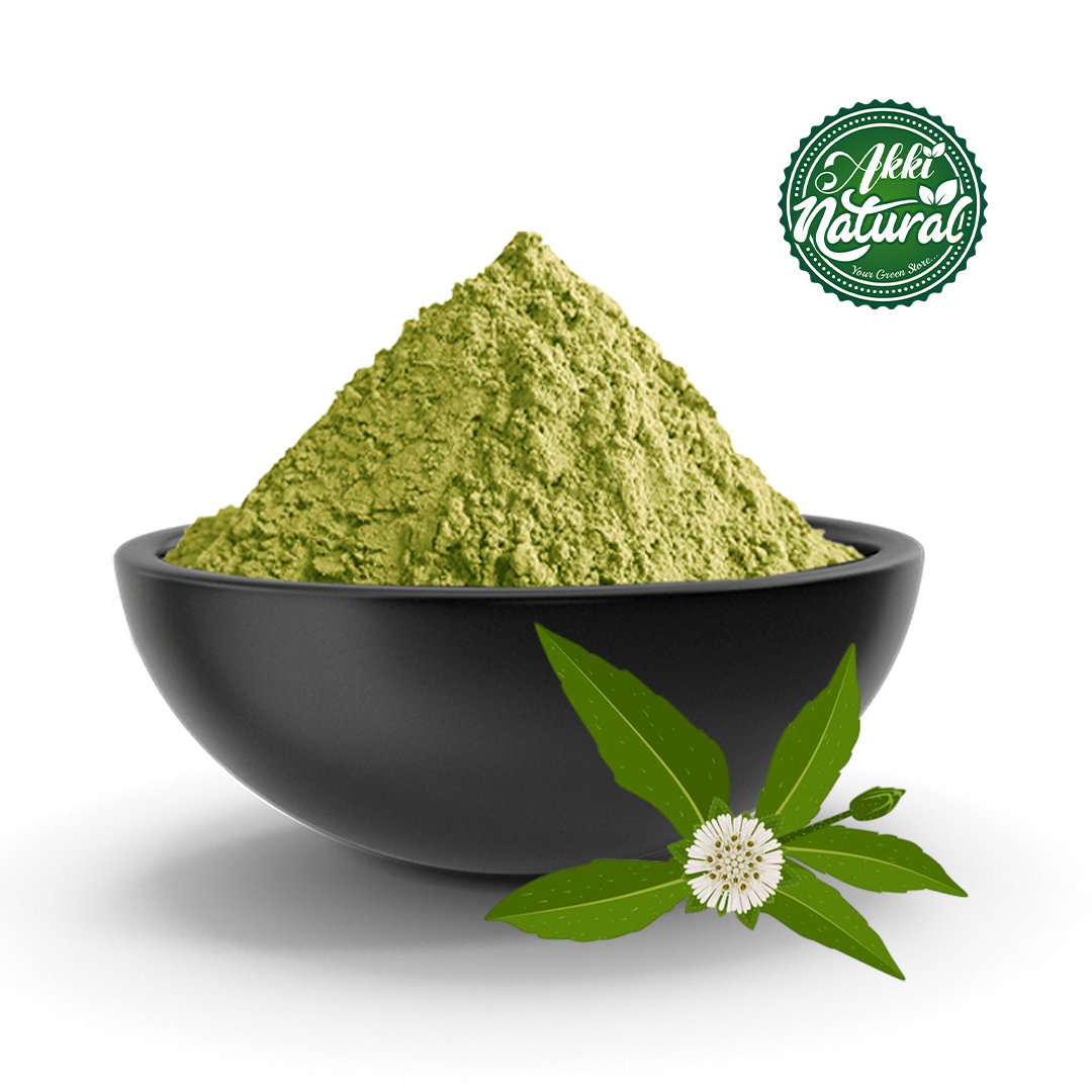 Bhringraj Powder , 100% Natural for Hair and Skin