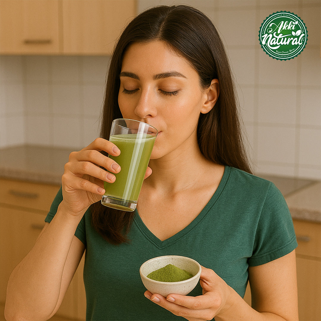 Barley Grass Powder, 100% Pure and Natural