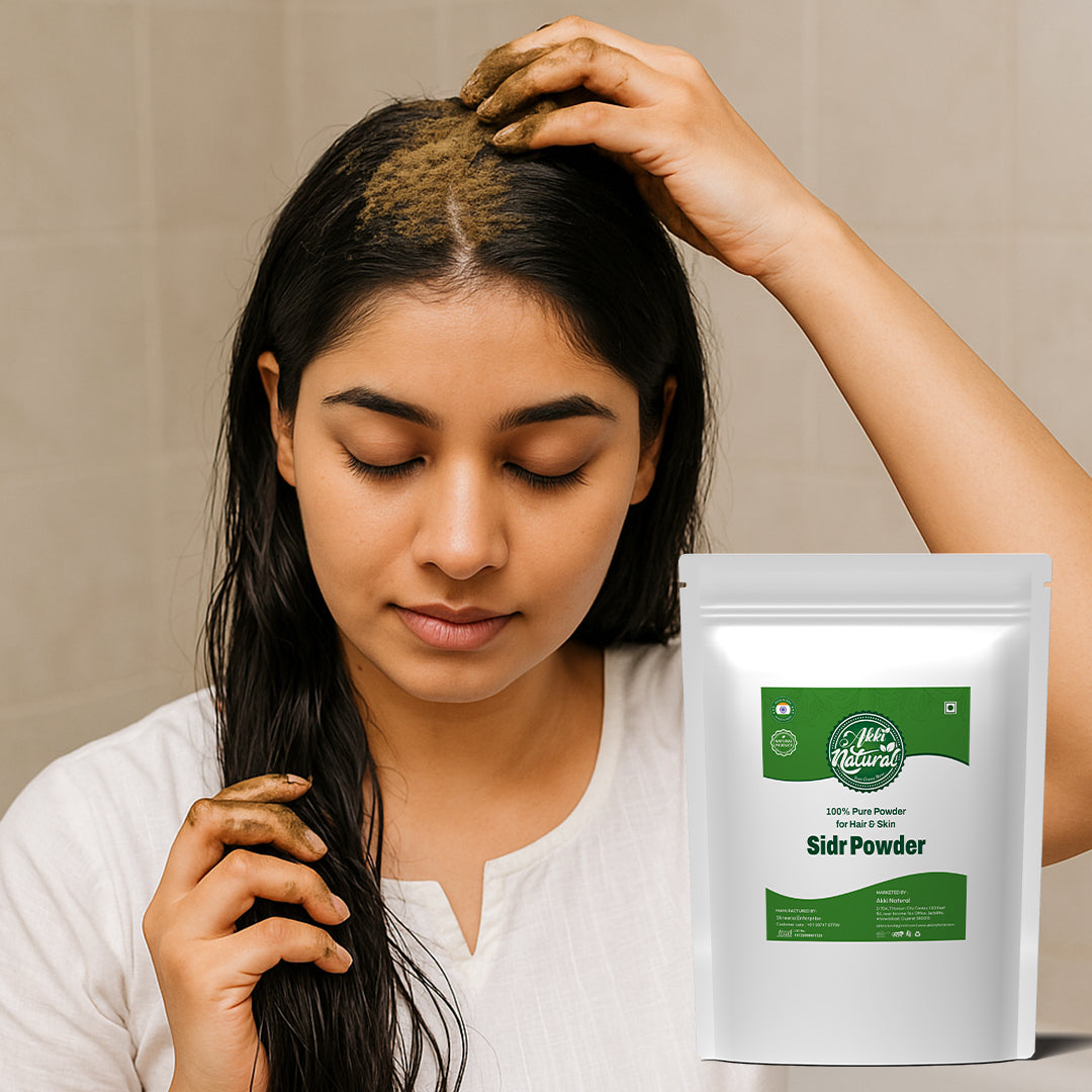 Sidr Powder | 100% Pure Powder for or Hair & Skin | Natural Hair Cleanser & Conditioner